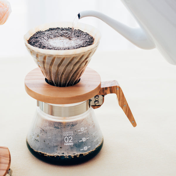 Hario Range Server Olive Wood - 600ml