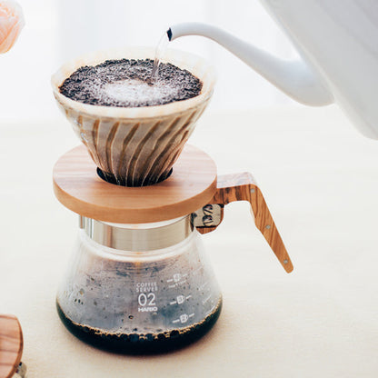 Hario Range Server Olive Wood - 600ml