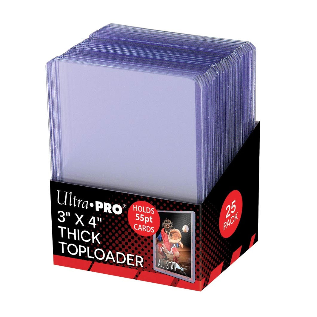 Ultra Pro: UP81181 3"x4" Action Packed 55PT Toploader 25ct