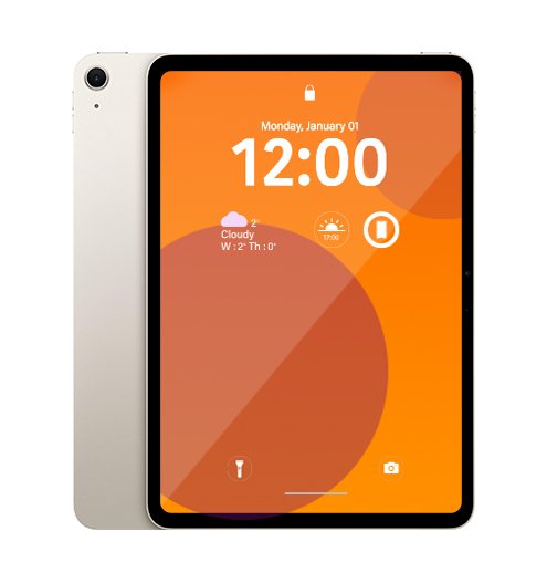 Apple iPad Air 7 (2025), 13-inch (M3) 512GB - Wi-fi - Starlight - [*Refurbished: As New condition]