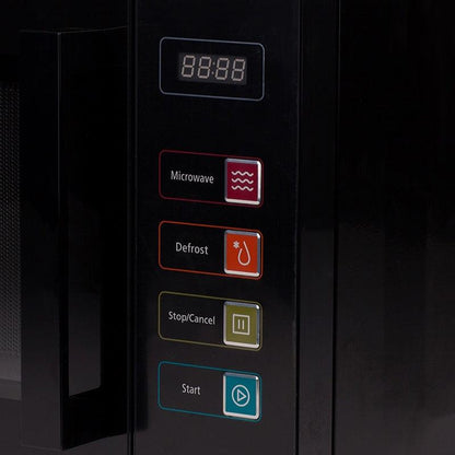 Nero Easy Touch Flatbed Microwave 800W Defrost Heat