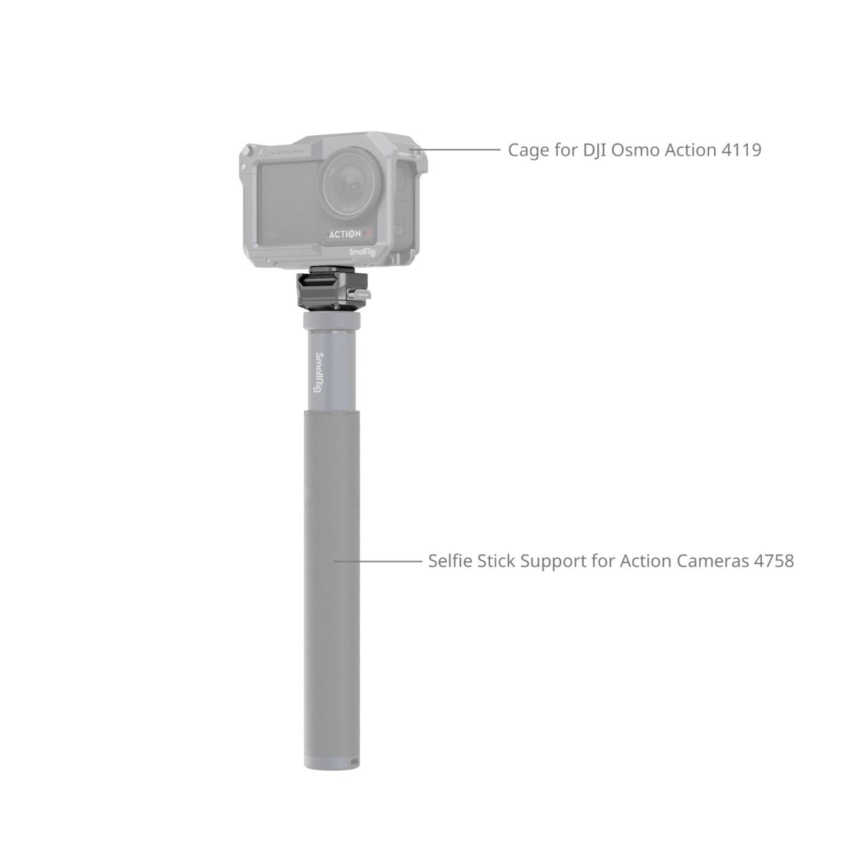 SmallRig HawkLock H21 Universal Quick Release Mount Plate Kit 4491