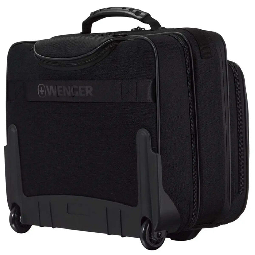 Wenger Legacy Black Series 15.6" Wheeled Laptop Case Black