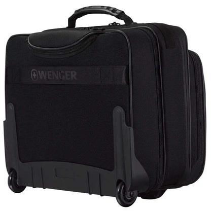 Wenger Legacy Black Series 15.6" Wheeled Laptop Case Black