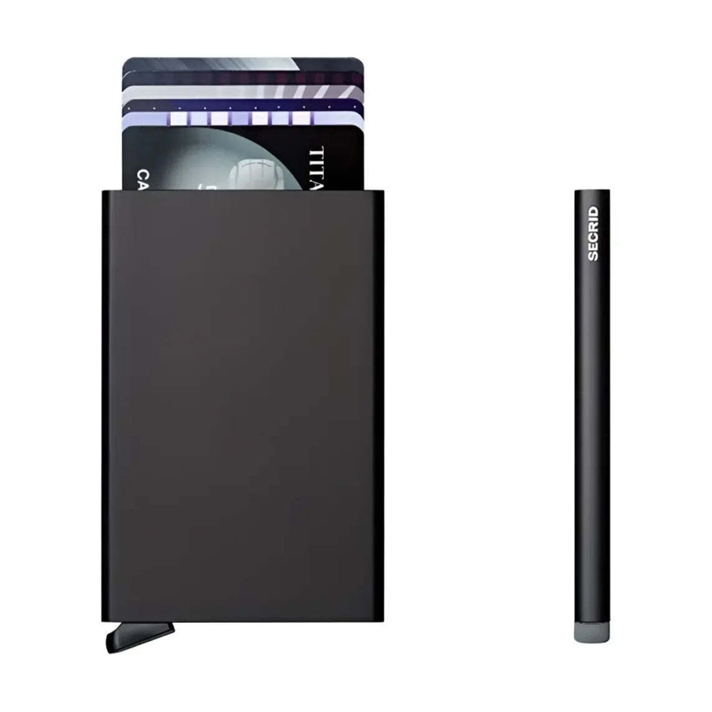 Secrid Cardprotector Compact RFID Aluminium Cards Wallet Black