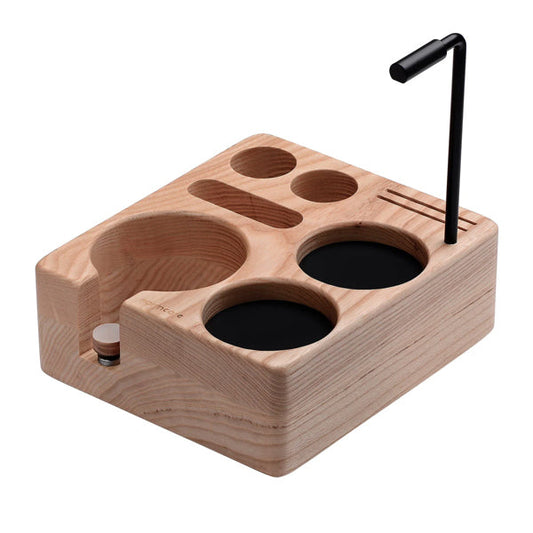 Normcore Compact Tamping Station - Black Ashwood / 51-54 mm