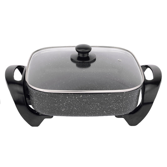 Healthy Choice 7.2L Capacity Non-Stick Stone Electric Fry Pan