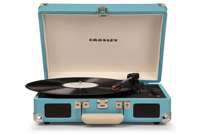 Crosley Cruiser Bluetooth Portable Turntable (Turquoise)