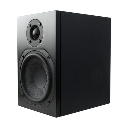 Scansonic HD 2-Pieces L5 Series Bookshelf Home Speakers 120W (Black)