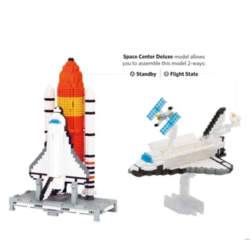 Nanoblock Space Center Deluxe Edition