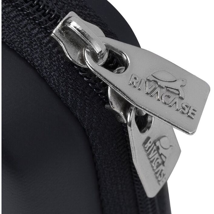 Rivacase 7103 Compact Shockproof Digital Camera Bag Hard Case (Black)