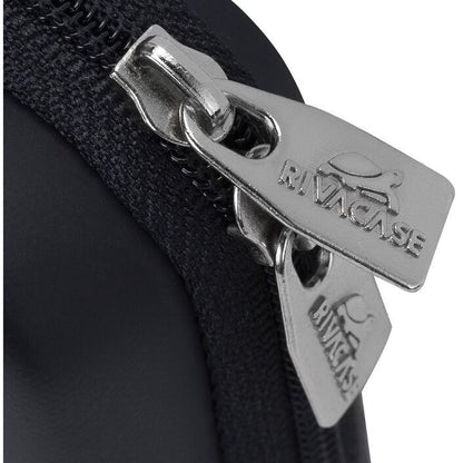 Rivacase 7103 Compact Shockproof Digital Camera Bag Hard Case (Black)