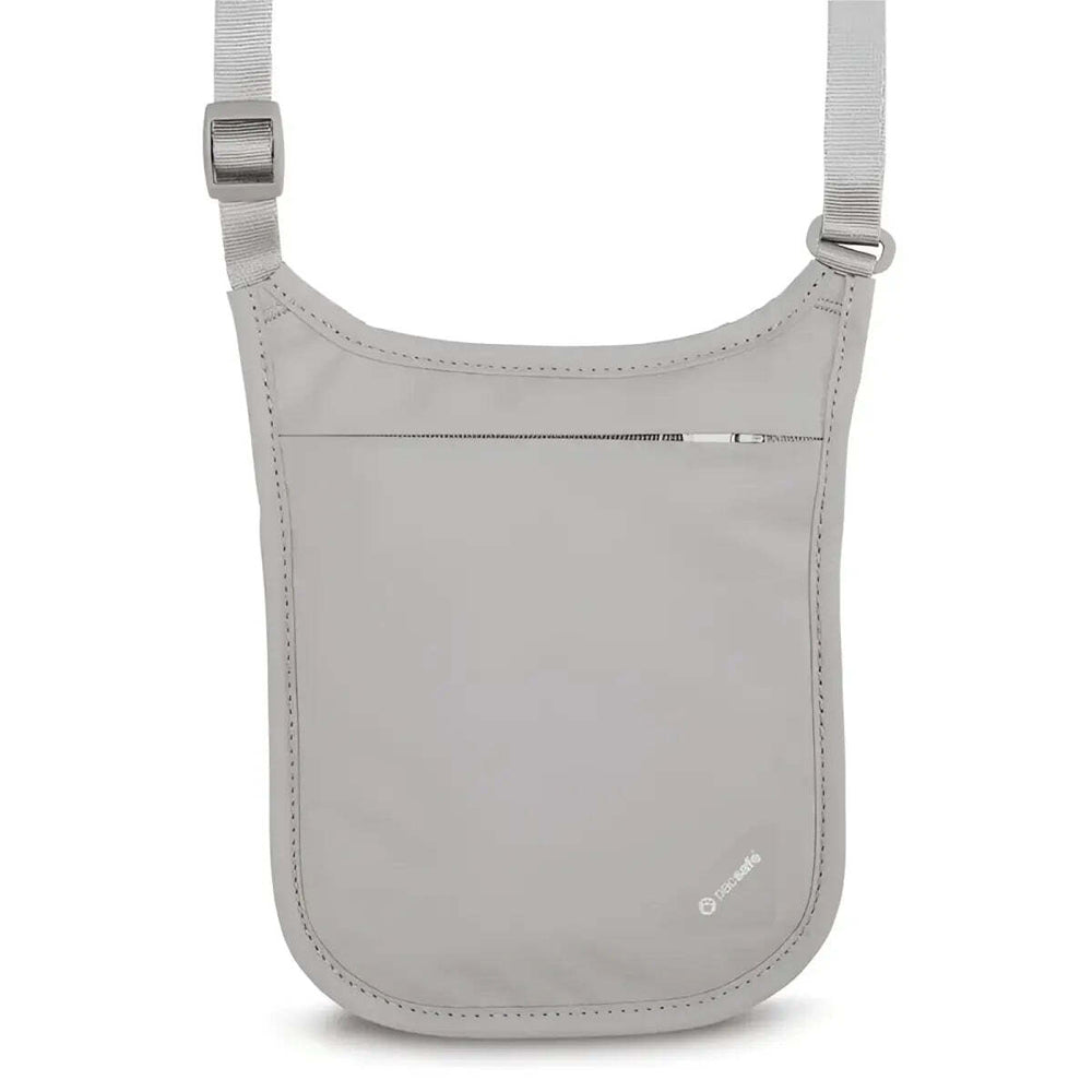 Pacsafe Coversafe V75 RFID Blocking Neck Pouch - Grey