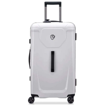 Delsey Peugeot 73 cm 4-Wheel Trunk Suitcase - White