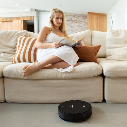 Mygenie Zx3000 Robotic Vacuum (Black)