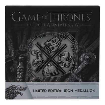 Fanattik Game of Thrones Limited Edition 10th Anniversary Medallion