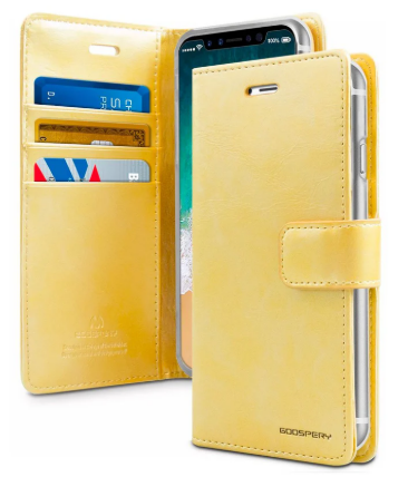Goospery Bluemoon Diary for Galaxy A16 - Gold