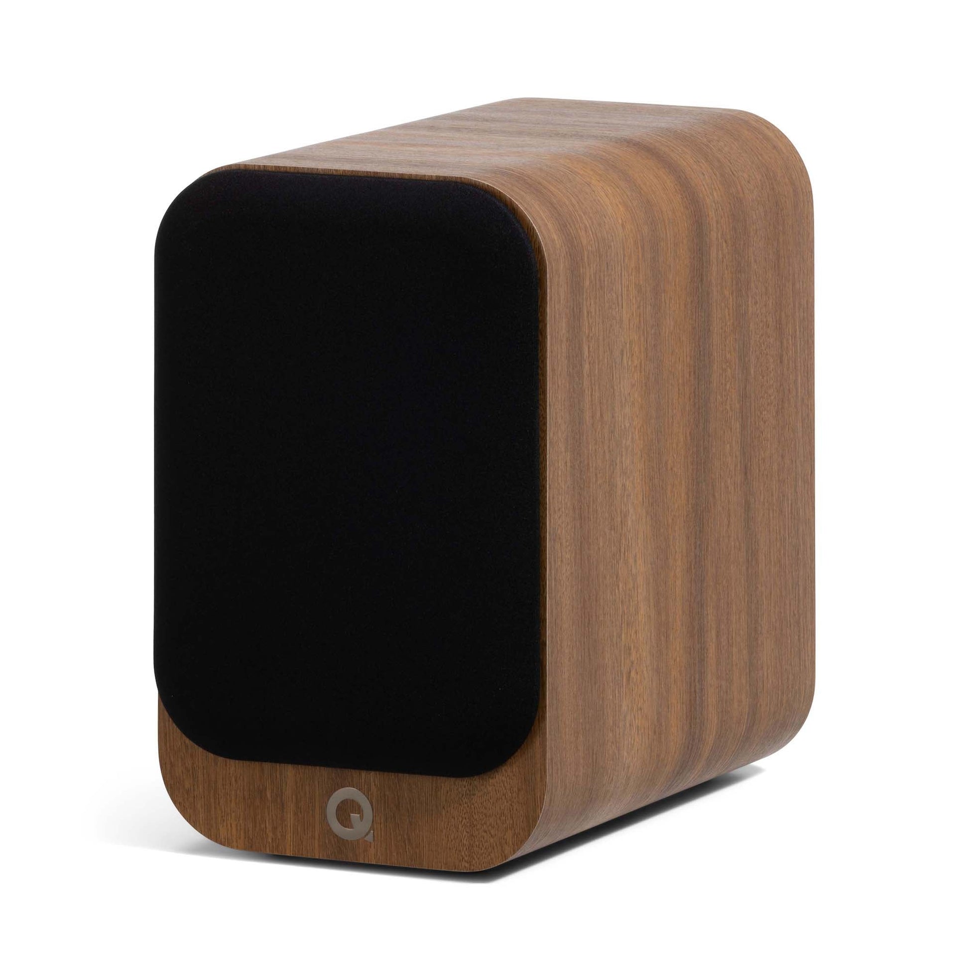 Q Acoustics 3010c Bookshelf Speakers Pin Oak Pair