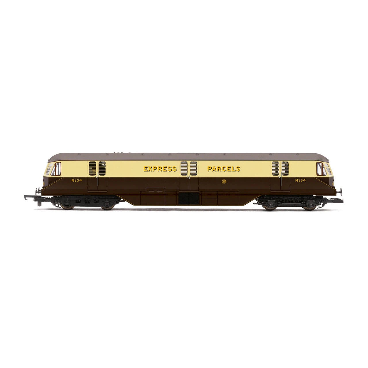 Hornby OO RailRoad Plus GWR No. 34 Bo-Bo Parcels Car – Era 3