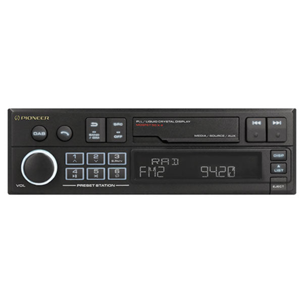 Pioneer SXT-C10PS RETRO Style BT/USB Car Stereo