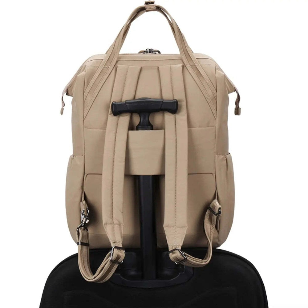 Pacsafe Citysafe CX Anti-Theft RFID Blocking 16" Laptop Backpack Taupe