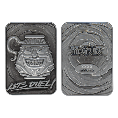 Fanattik Yu-Gi-Oh! Limited Edition Pot of Greed Metal Card