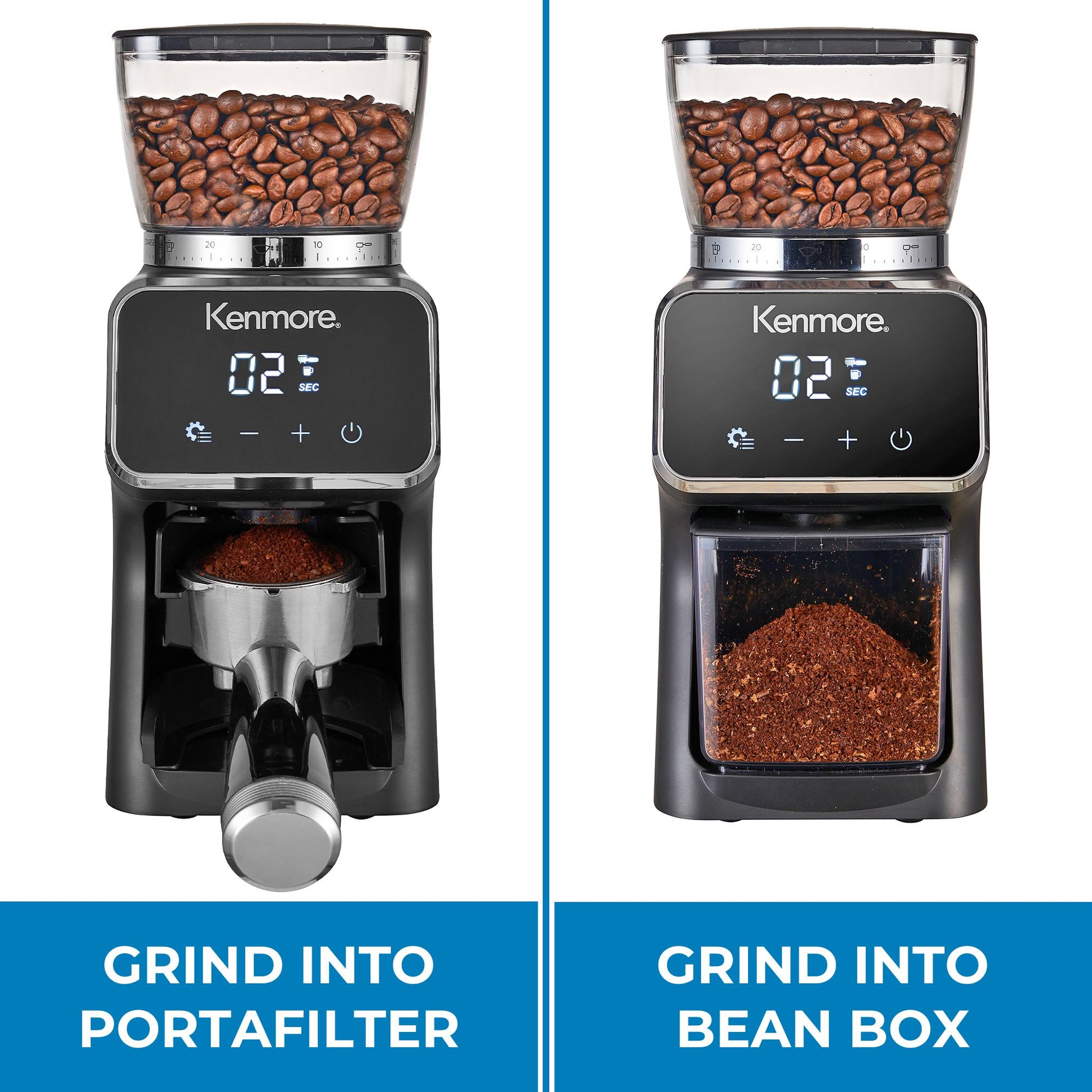Kenmore Coffee Grinder with Digital Display