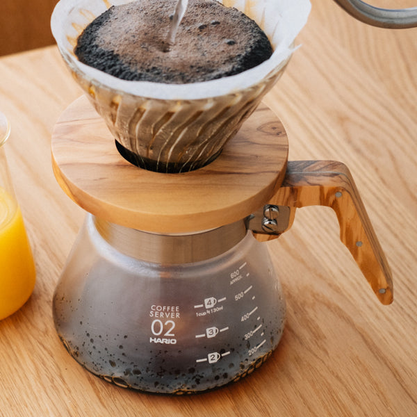 Hario Range Server Olive Wood - 600ml