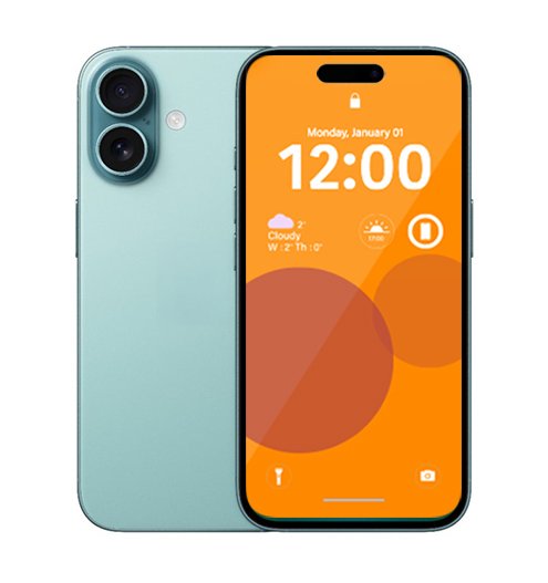 Apple iPhone 16 128GB - Teal - [*Refurbished: As New condition]