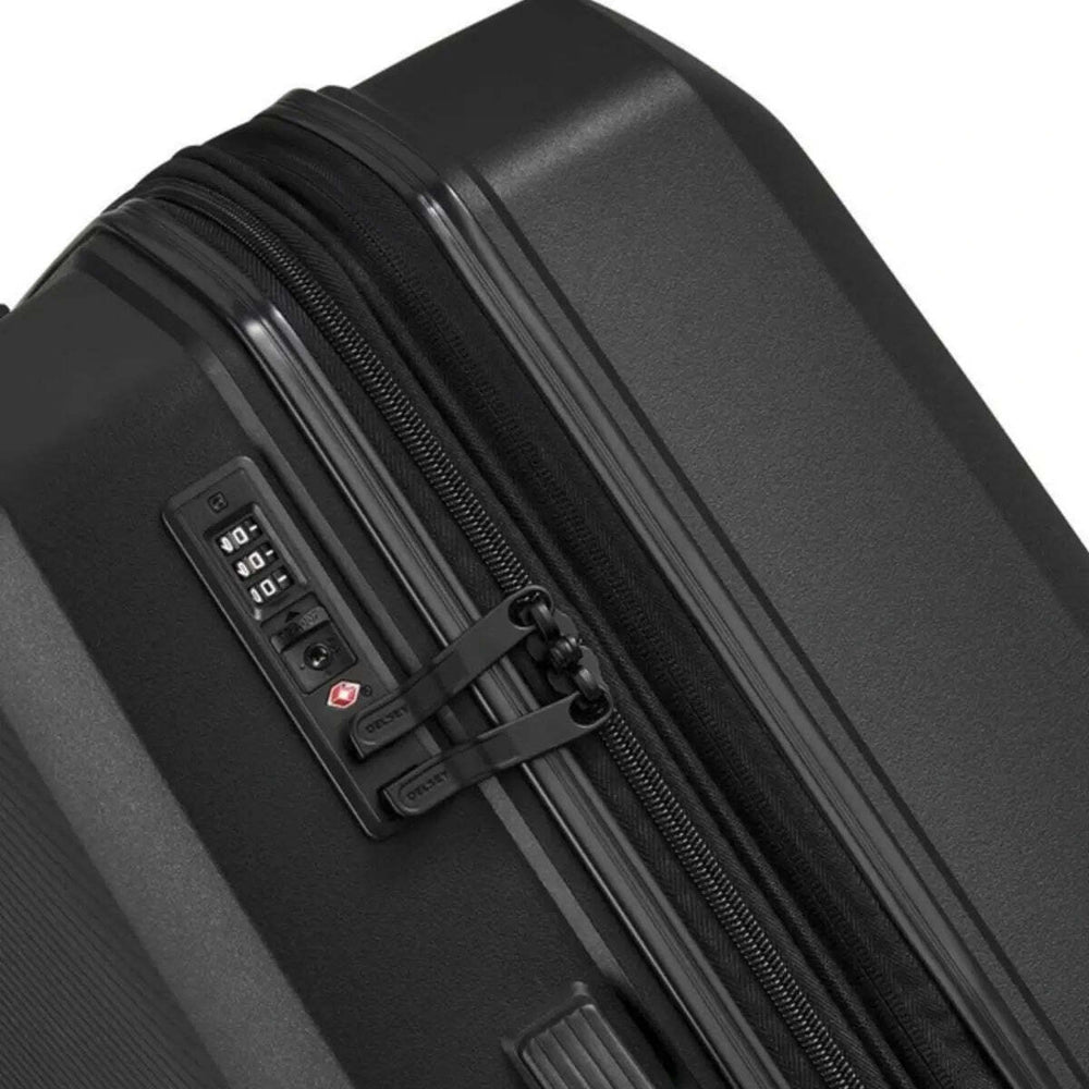 Delsey Anvers 65.5 cm 4 Wheel Expandable Suitcase - Black