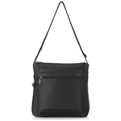 Hedgren Fanzine Shoulder Bag RFID Pocket Black Crossbody Bag Tablet Pouch Black
