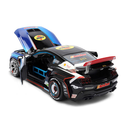 Jada 1:24 Big Time Muscle 2025 Ford Mustang RTR James Deane Racing Diecast Car