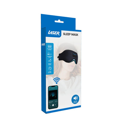 Laser Sleep Mask with Bluetooth Headphones (Black)