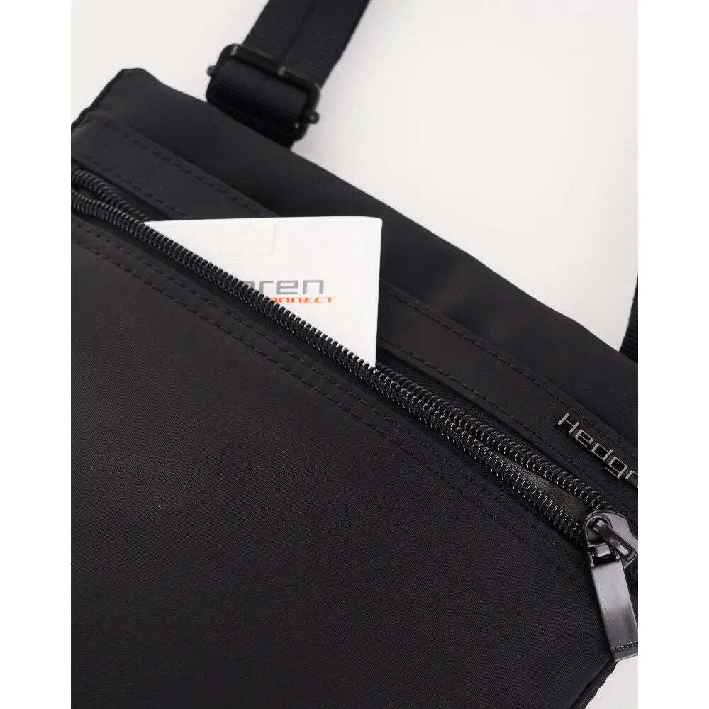 Hedgren LEONCE Small Vertical Crossbody Bag with RFID - Black