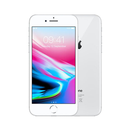 Apple iPhone 8 Plus New Battery 64GB Silver [~Refurbished: Very Good]