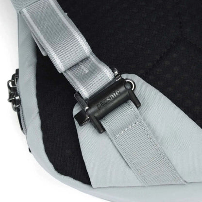 Pacsafe V Tech Anti-Theft RFID Blocking Slashguard Sling Pack 10L Digital Grey