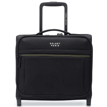 Delsey Brochant 3 - 38 cm 2-Wheel Underseater Cabin Suitcase - Deep Black