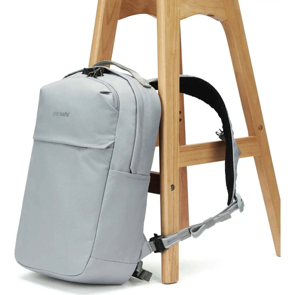 Pacsafe V City Anti-Theft RFID 16" Laptop Secure Backpack 20L Digital Grey