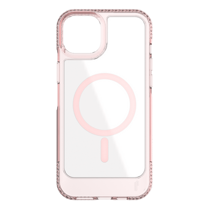 UR U-Model Bumper Clear Case for iPhone 15 Magsafe (Pink)