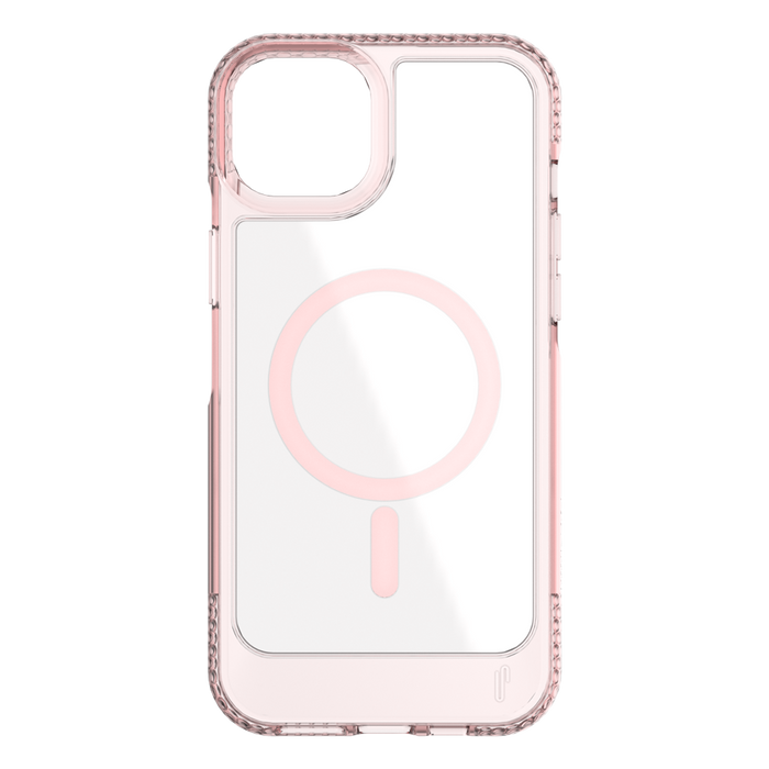 UR U-Model Bumper Clear Case for iPhone 15 Magsafe (Pink)