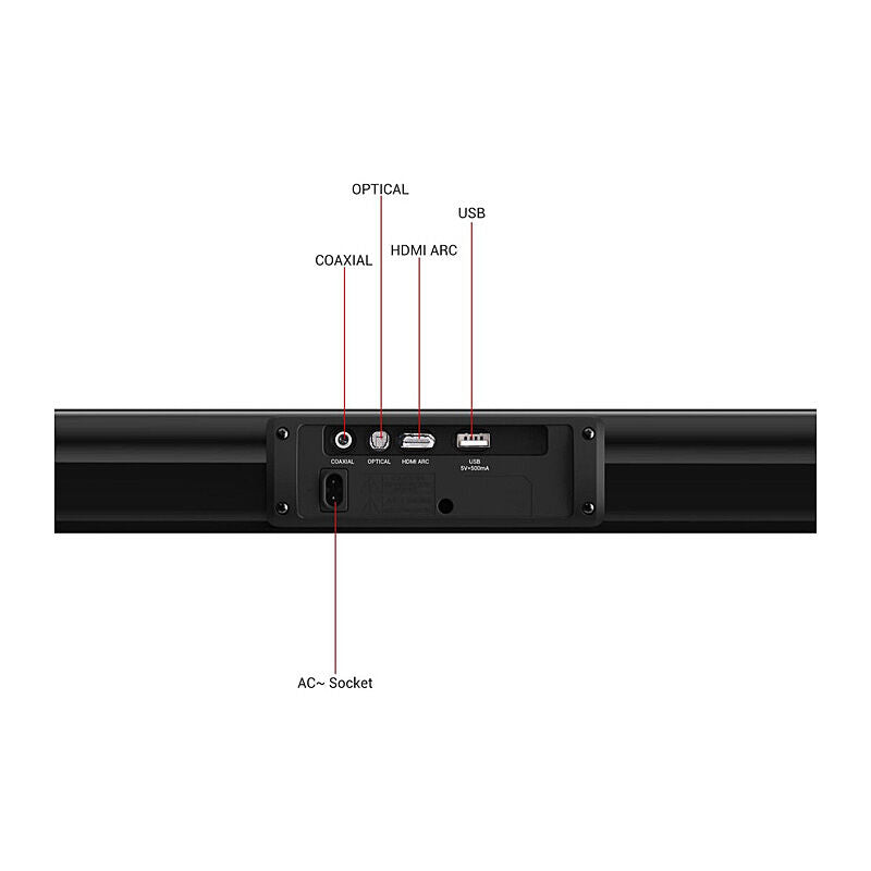 Sylvox Waterproof Outdoor TV Soundbar S2
