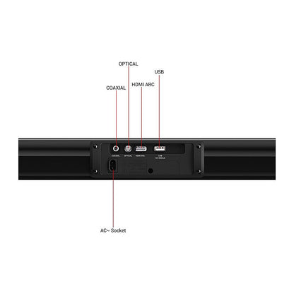 Sylvox Waterproof Outdoor TV Soundbar S2