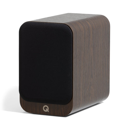 Q Acoustics 3020c Standmount Speakers Walnut  Pair