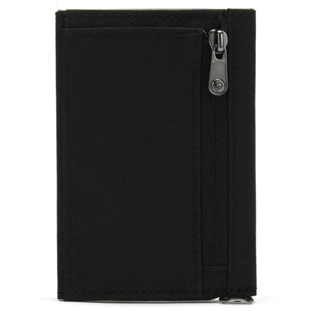 Pacsafe RFIDsafe Trifold Wallet - Jet Black