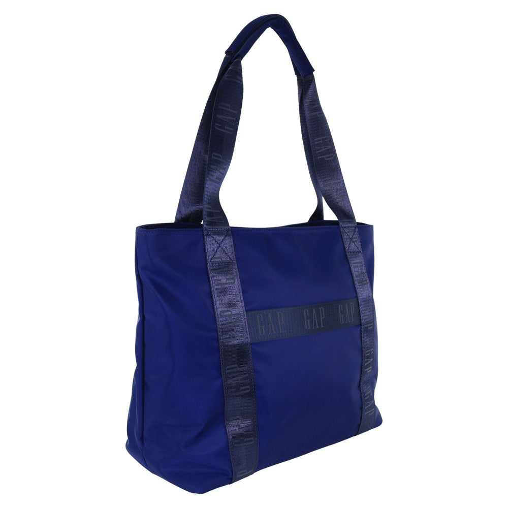GAP Women's Travel Nylon Tote/Shoulder Bag w/ Secure Zip 39x30cm Blue