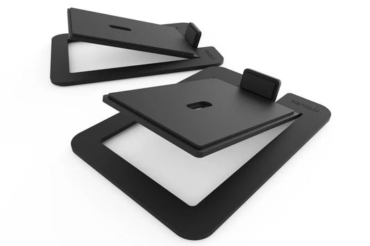 Kanto S6 Angled Desktop Speaker Stands Pair (Black)