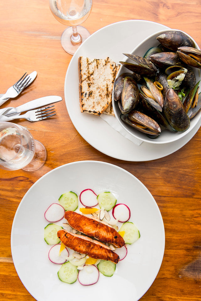 Bay of Many Coves Resort seafood dining