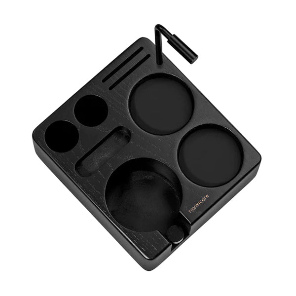 Normcore Compact Tamping Station - Black Ashwood / 51-54 mm