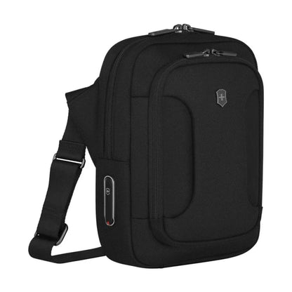 Victorinox Werks Traveler 7.0 Expandable 14" Laptop Crossbody Bag Black