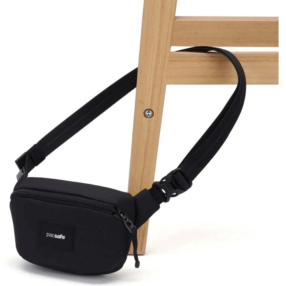 Pacsafe Go Anti-Theft RFID Blocking Slashguard Micro Sling Bag Jet Black